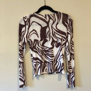 Top Shop Swirl Top